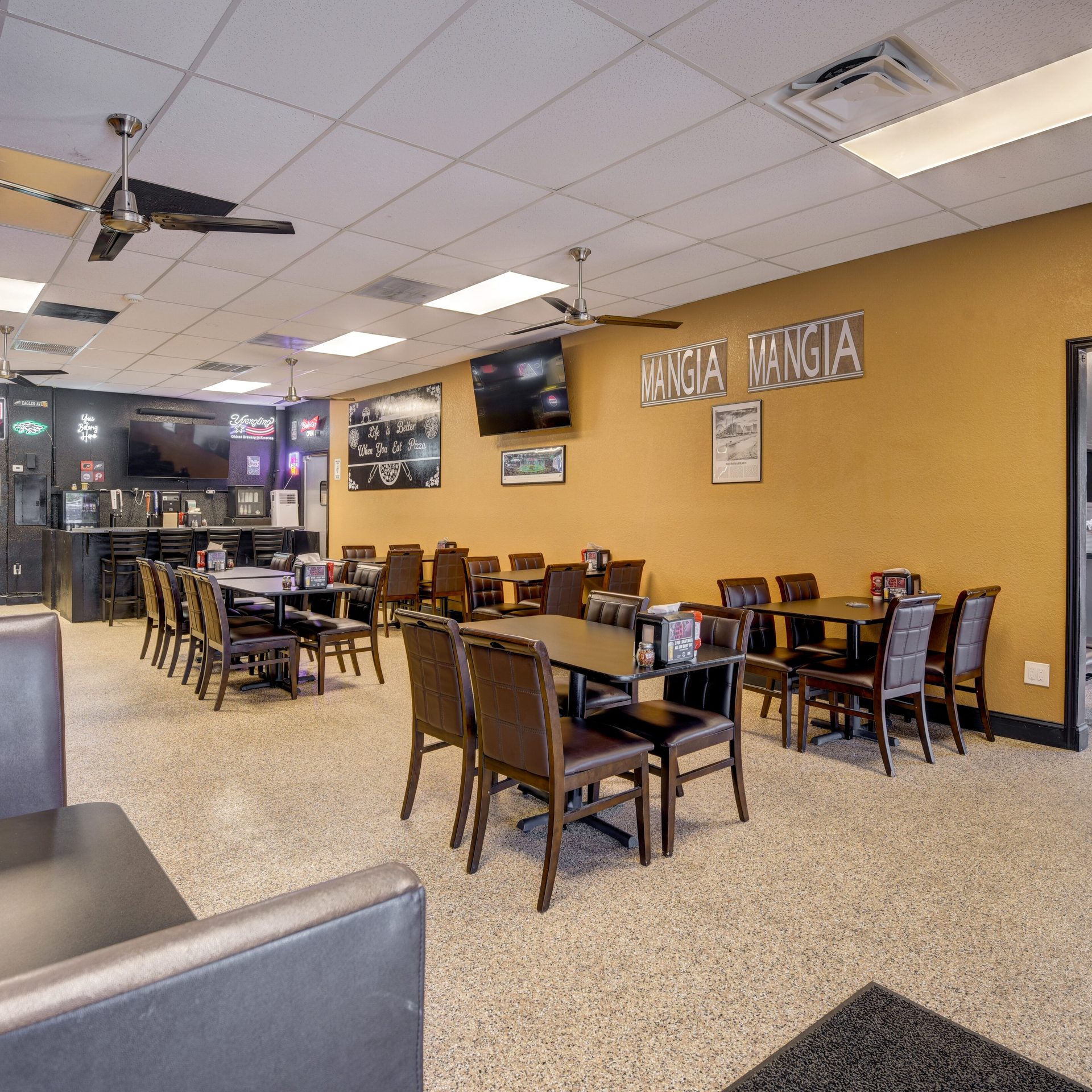 Dine in, take out, or get it delivered