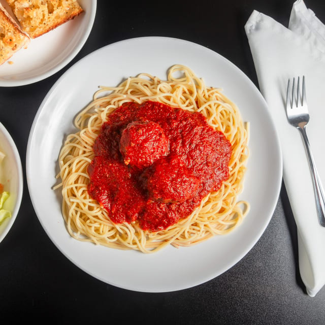 Spaghetti with Meatballs.