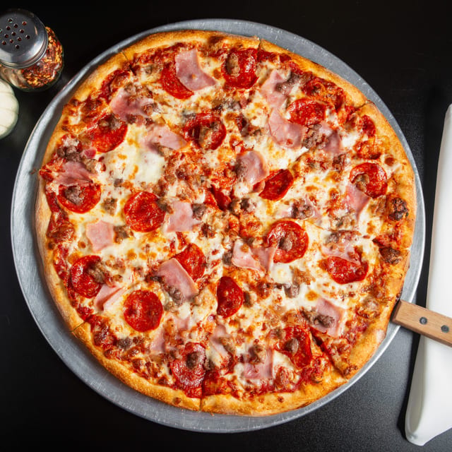 18" All the Meats.